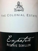 The Colonial Estate Expatrie Reserve Semillon 2007, Barossa Valley, SA