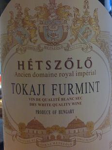 Hetszolo Tokaji Furmint 2005, Hungary