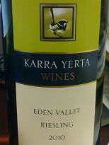 Karra Yerta Riesling 2008