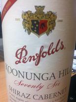 Penfolds Koonunga Hill Seventy-six Shiraz Cabernet 2008