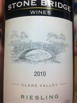 Stone Bridge Wines Riesling 2010, Clare Valley