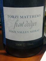 Torzi Matthews Frost Dodger Shiraz 2008
