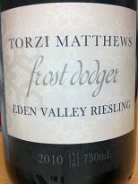 Torzi Matthews Frost Dodger Riesling 2010, Eden Valley